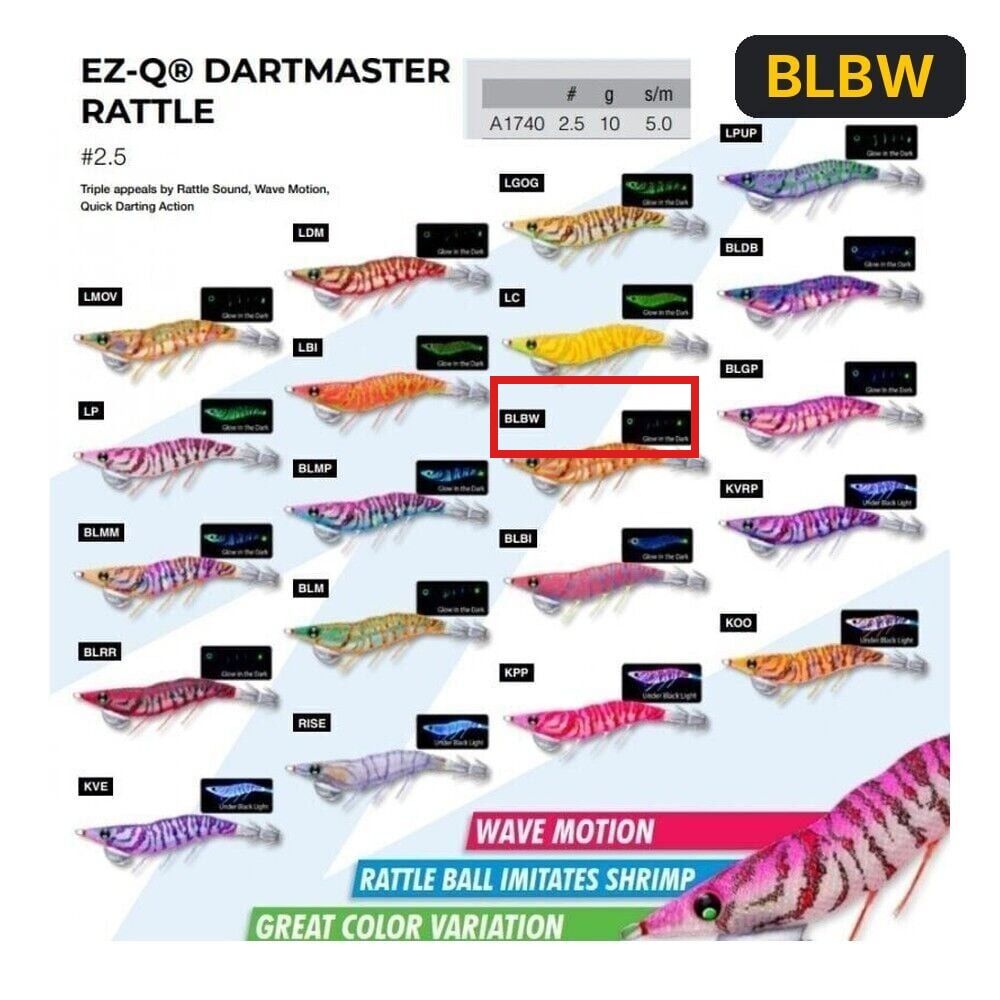 Duel A1747 Ez-Q Dartmaster Rattle 3.5 19 gr Kalamar Zokası BLBW