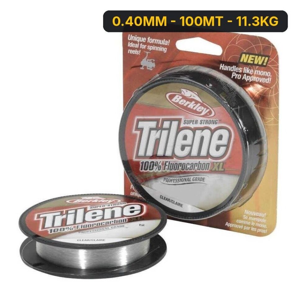 Berkley Trilene %100 Fluorocarbon XL 100 MT Misina 0.40MM - 100MT - 11.3KG