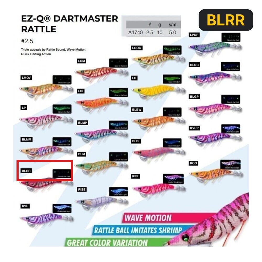 Duel A1747 Ez-Q Dartmaster Rattle 3.5 19 gr Kalamar Zokası BLRR