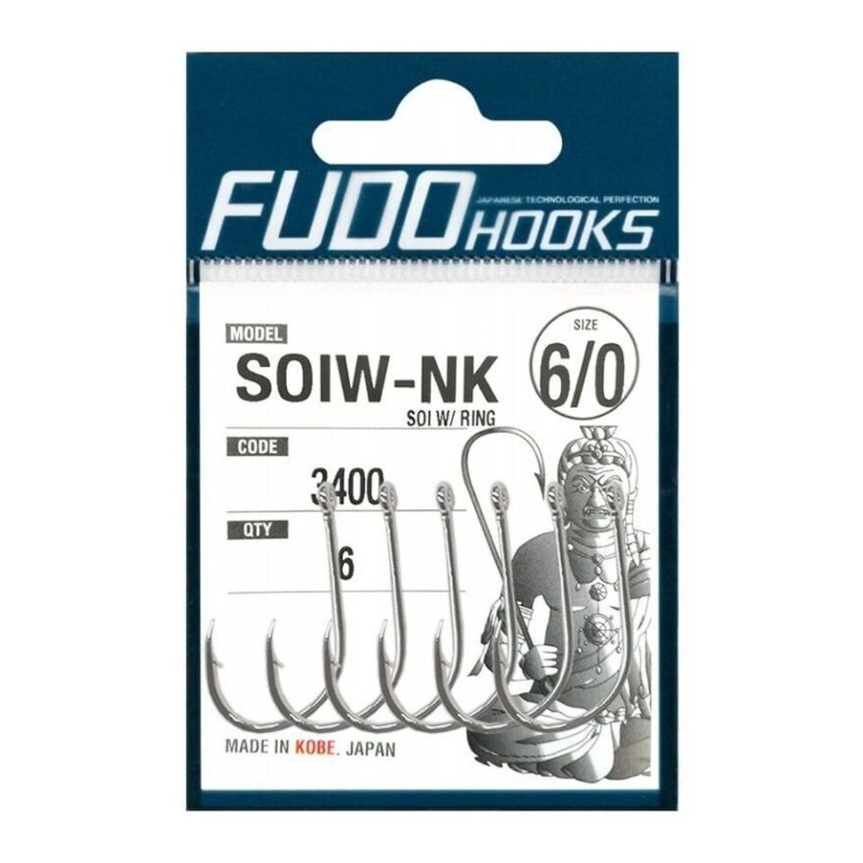 Fudo 3400 Soi Nikel İğne 13/0