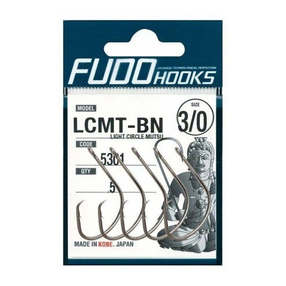 Fudo 5301 Light Circle Mutsu Black Nikel Tekli İğne