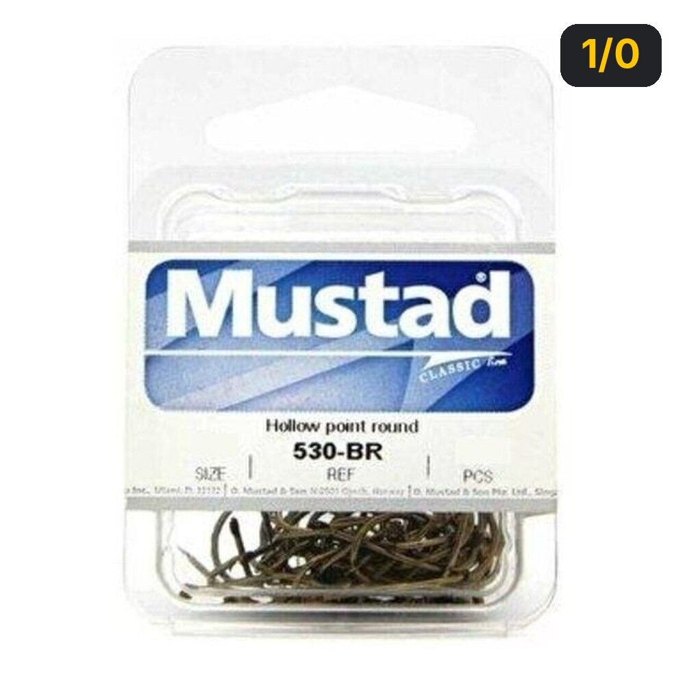 Mustad Olta İğnesi 530 25li Bronz 1/0