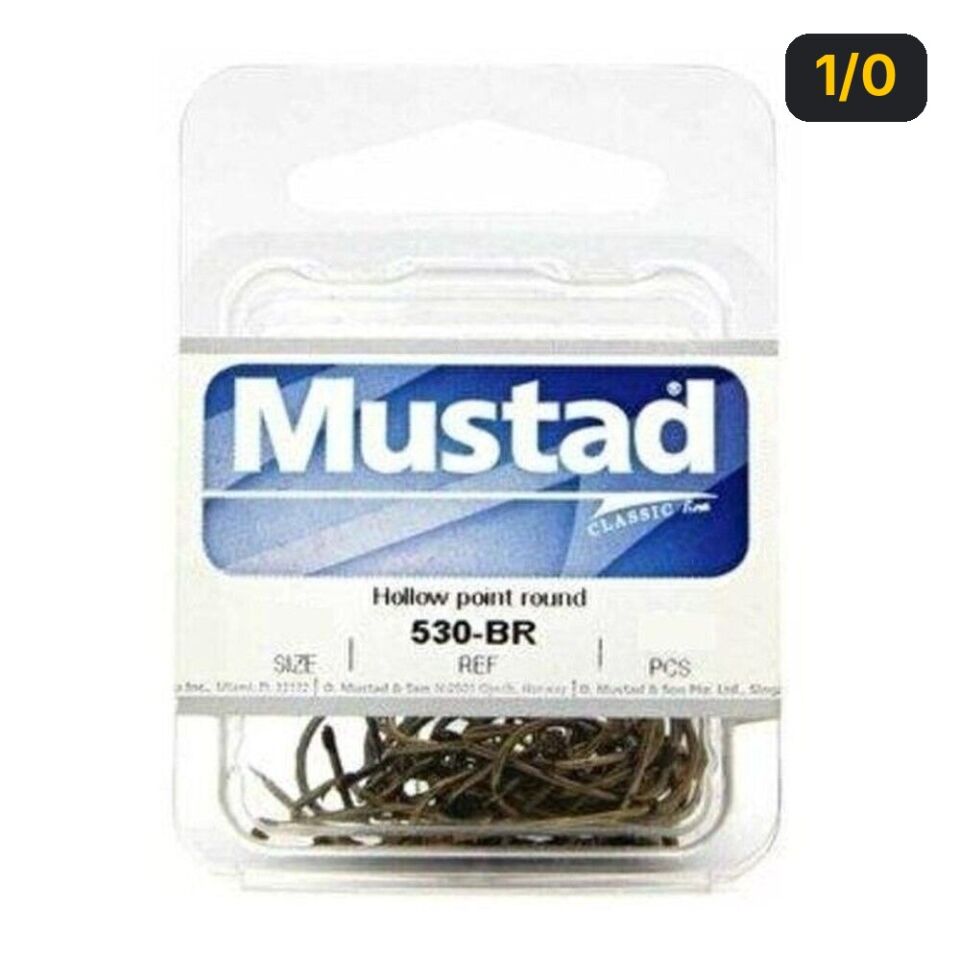 Mustad Olta İğnesi 530 25li Bronz 1/0