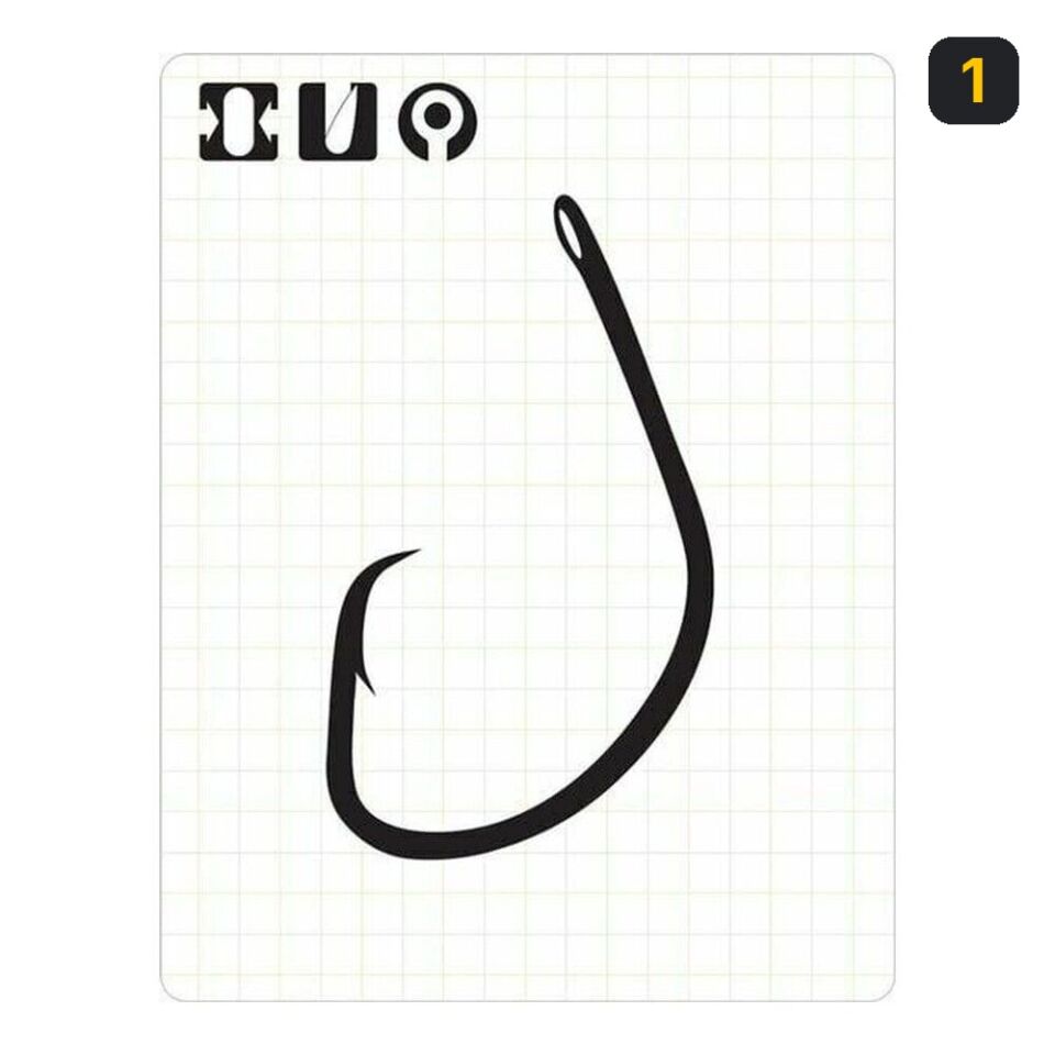 Fudo 5301 Light Circle Mutsu Black Nikel Tekli İğne 1