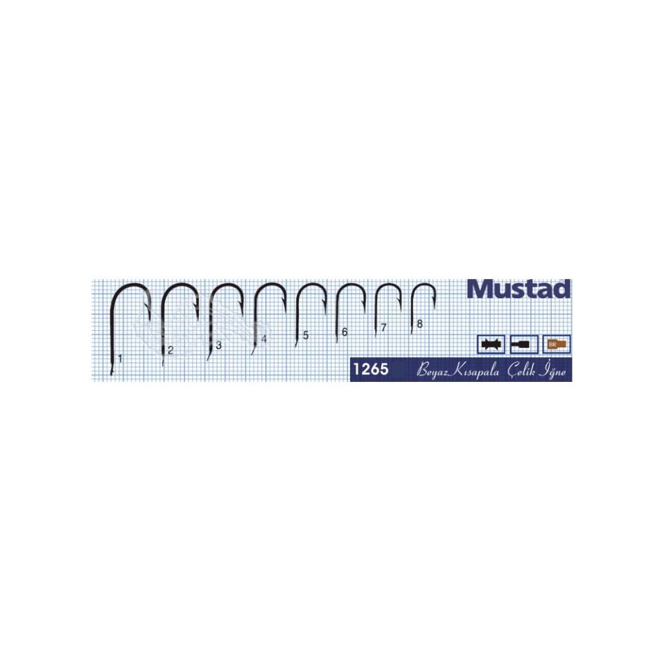 Mustad Olta İğnesi 1265 100lü
