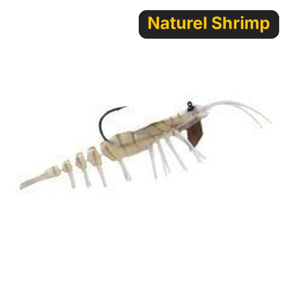 Hanfish Teke Baby Silikon Yem Naturel Shrimp