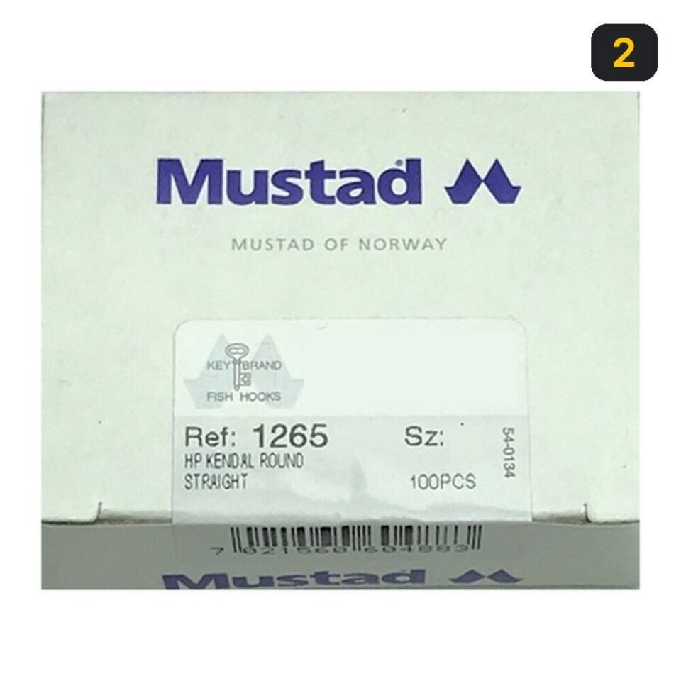 Mustad Olta İğnesi 1265 100lü 2