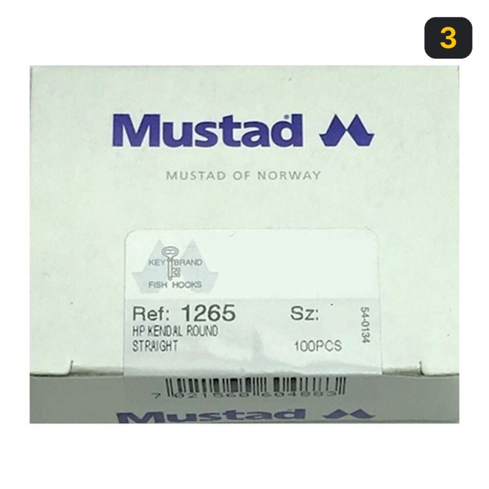 Mustad Olta İğnesi 1265 100lü 3