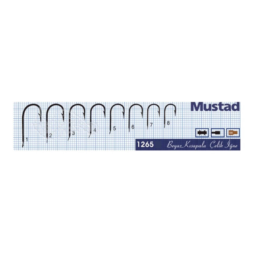 Mustad Olta İğnesi 1265 100lü 3