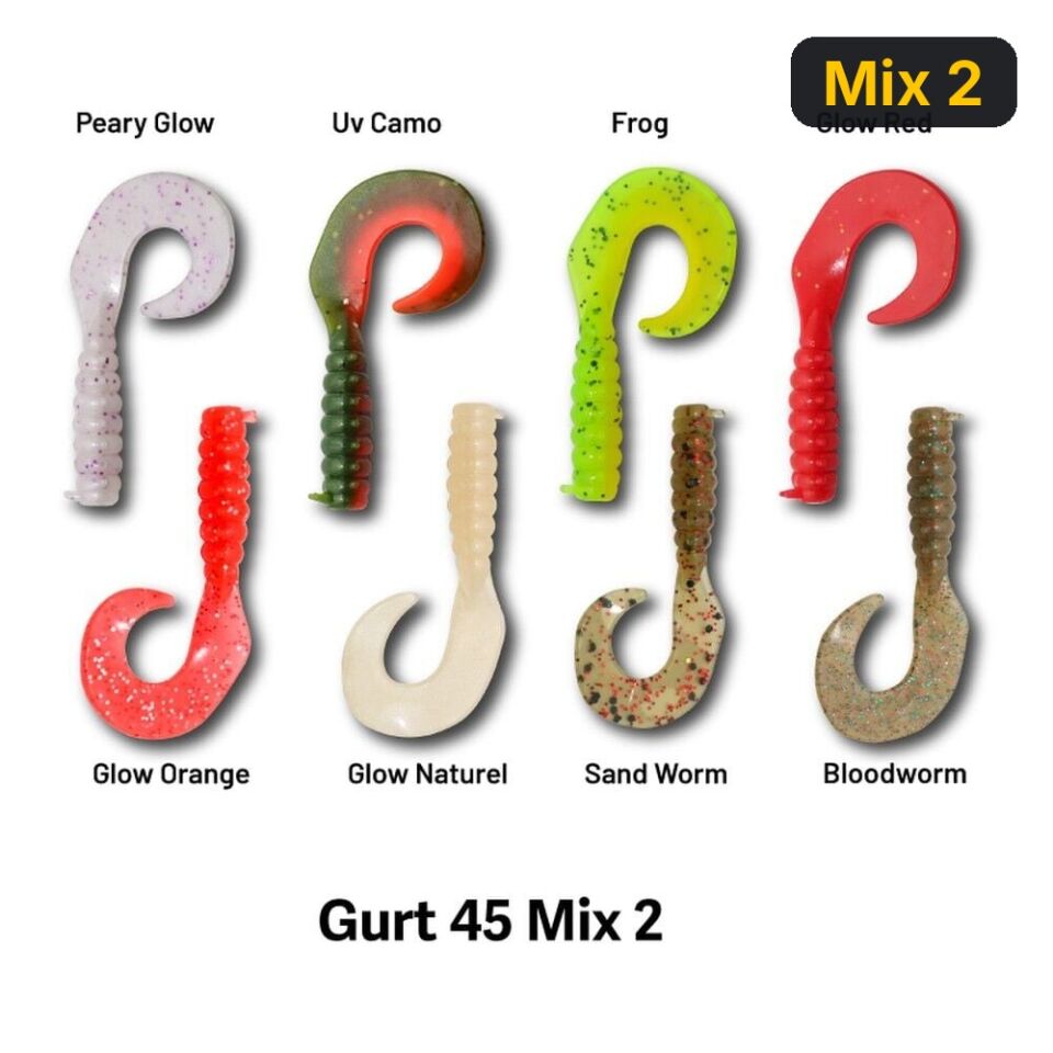 Hanfish Gurt 4.5 Cm Silikon Yem Mix 2