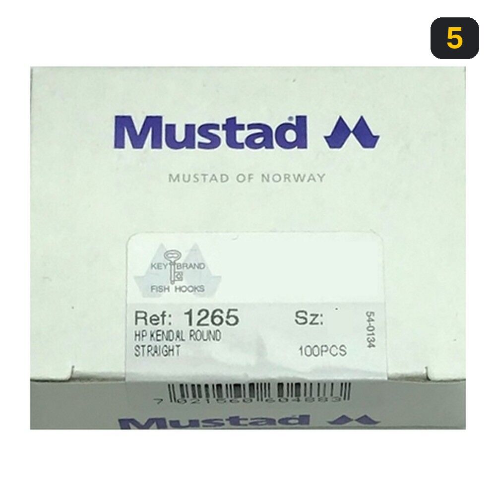 Mustad Olta İğnesi 1265 100lü 5