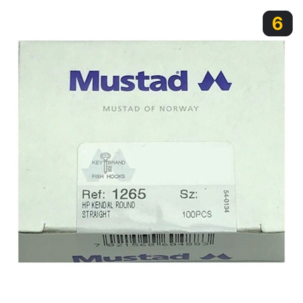 Mustad Olta İğnesi 1265 100lü 6