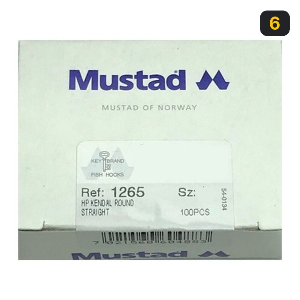 Mustad Olta İğnesi 1265 100lü 6