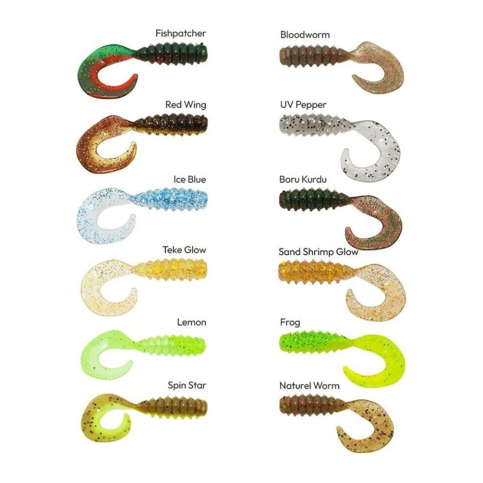 Hanfish Gurt 7 Cm Silikon Yem GT-56 Boru Kurdu
