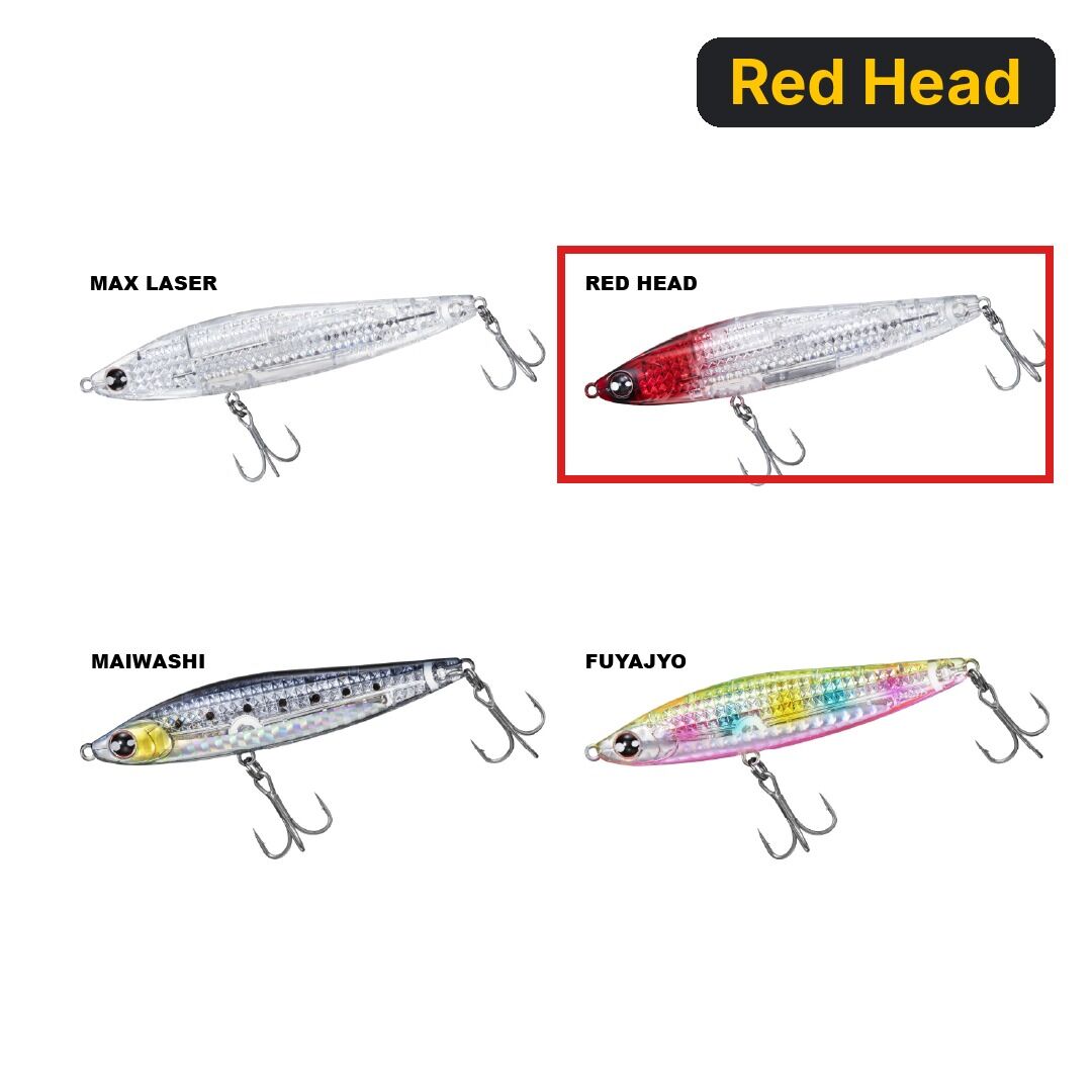 Daiwa Morethan Switch Hitter 105F Laser Impact Maket Yem Red Head