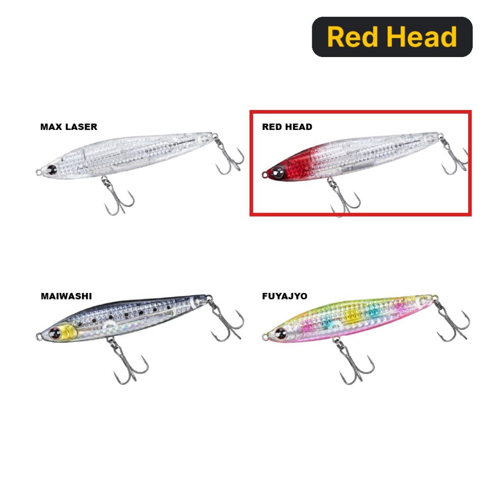 Daiwa Morethan Switch Hitter 105F Laser Impact Maket Yem Red Head