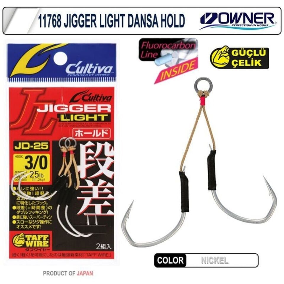Cultiva 11768 Jigger Light Dansa Hold Assist İğne