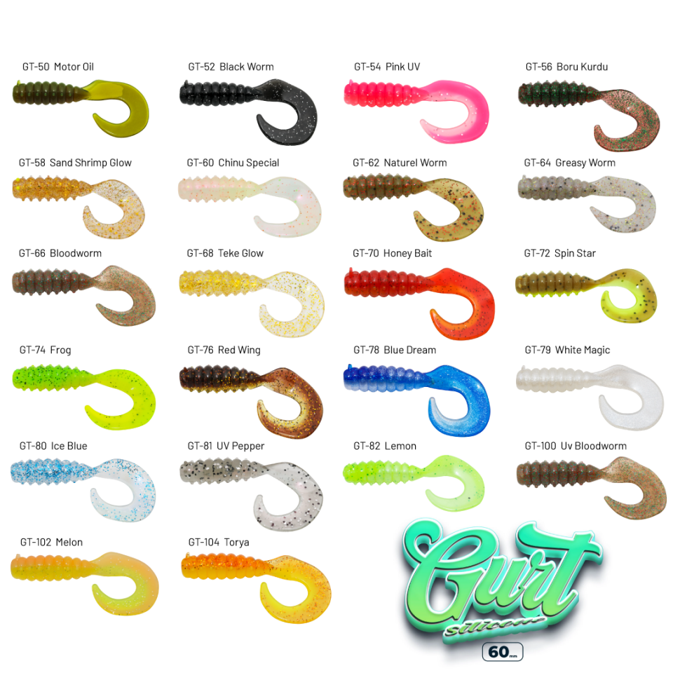 Hanfish Gurt 6 Cm Silikon Yem