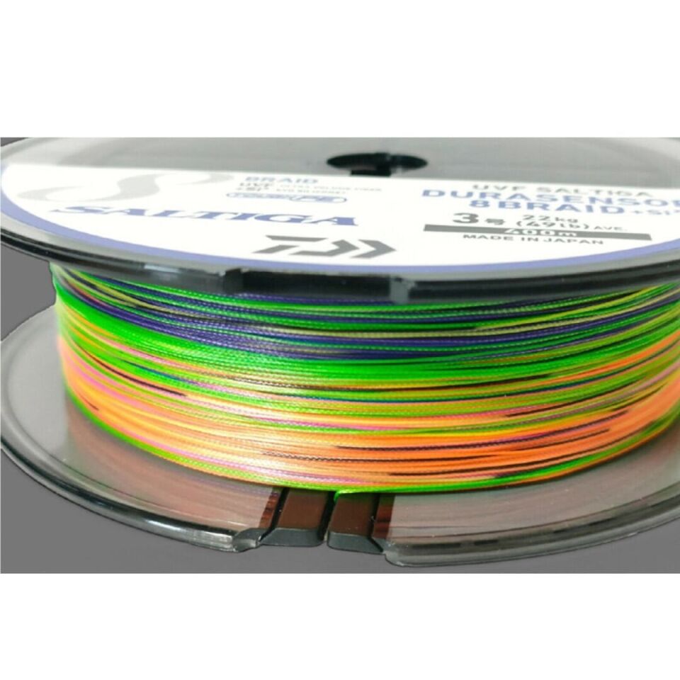 Daiwa Saltiga 8 Braid Dura 300m Multicolor İp Misina 0.23MM