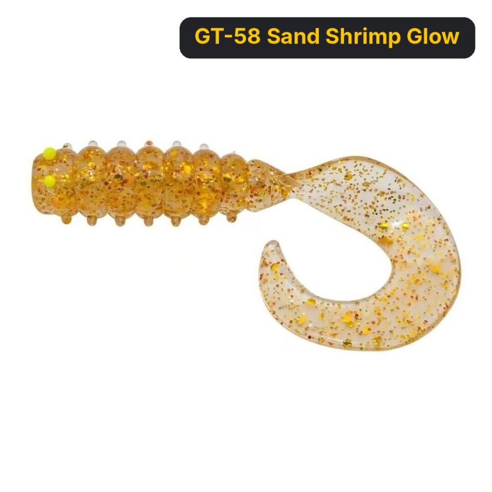 Hanfish Gurt 6 Cm Silikon Yem GT-58 Sand Shrimp Glow