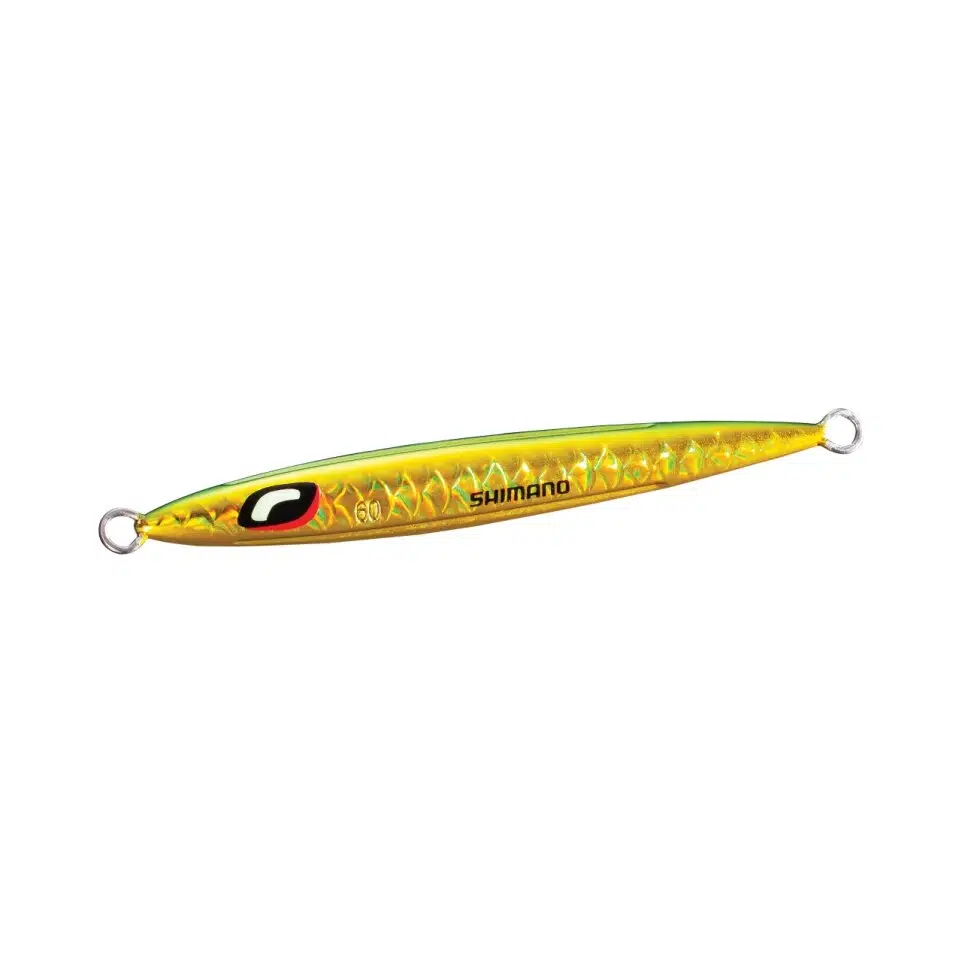 Shimano Lure Stinger ButterFly Pebble Light 92mm 40gr Metal Jig Yem - 001 Green