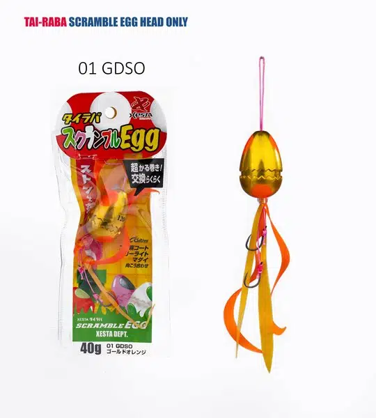 Xesta Tai-Raba Scramble Egg 40G Tai Rubber Yem - GDSO